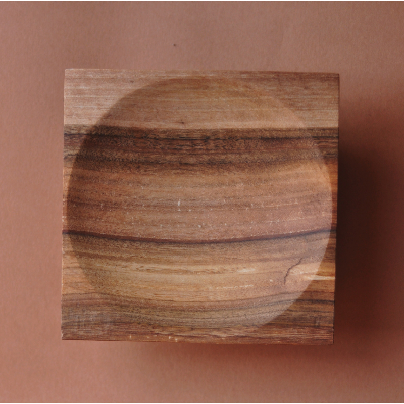 Miska z drewna orzecha włoskiego S